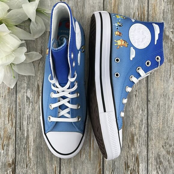 Converse x Bluey Chuck Taylor All Star Sneakers Shoes Size 8 - Picture 1 of 12